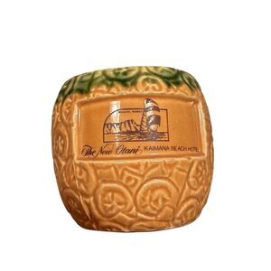 DAGA TIKI Mug Otani Kaimana Beach‎ Hotel Waikiki Hawaii Pineapple Diamond Head